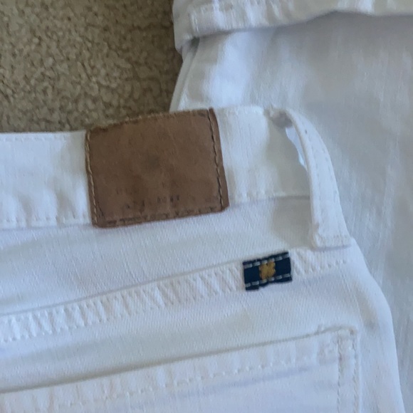 🍀Lucky Brand white sweet crop denim jeans - Picture 13 of 15